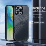 Dux Ducis iPhone 16 Pro -kuori Aimo Series Musta