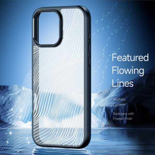 Dux Ducis iPhone 16 Pro -kuori Aimo Series Musta