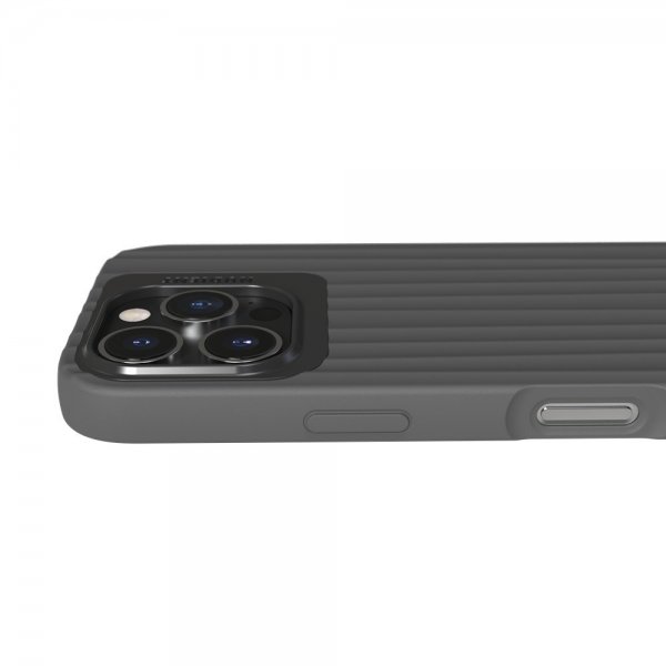Nudient iPhone 16 Pro Kuori Bold MagSafe Storm Black
