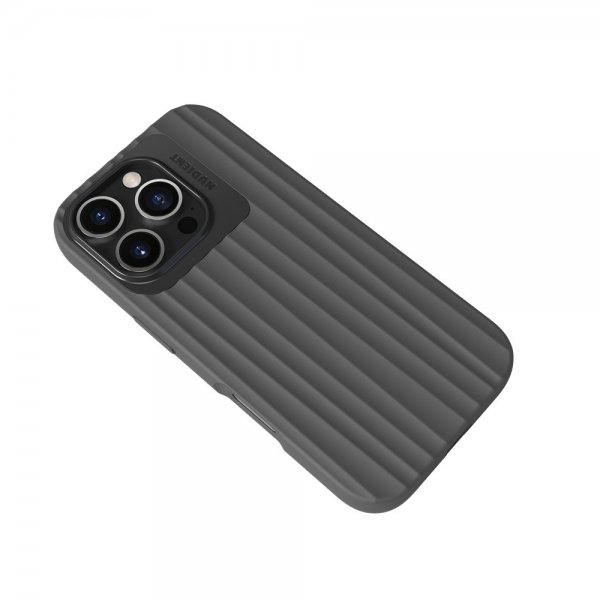 Nudient iPhone 16 Pro Kuori Bold MagSafe Storm Black