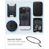 Spigen iPhone 16 Pro -suojakuori Classic C1 MagFit Graphite