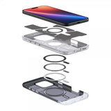 Spigen iPhone 16 Pro -suojakuori Classic C1 MagFit Graphite