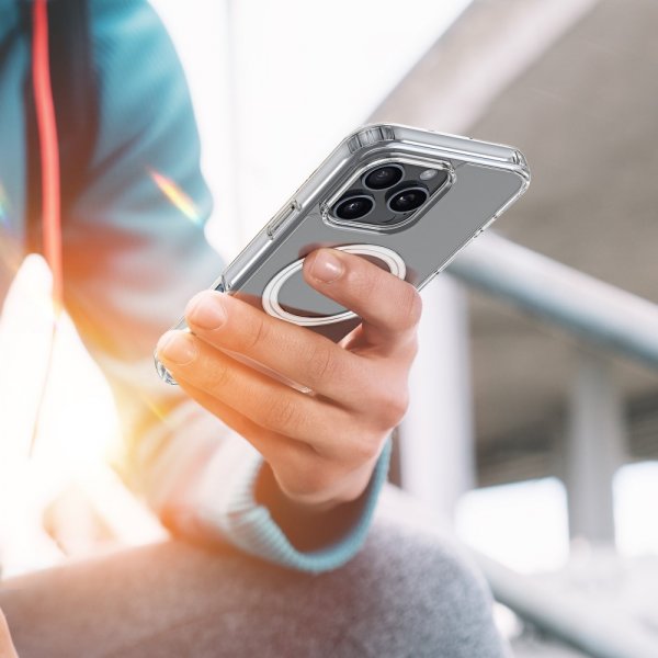 Dux Ducis iPhone 16 Pro -kuori Clin Series MagSafe Läpinäkyvä