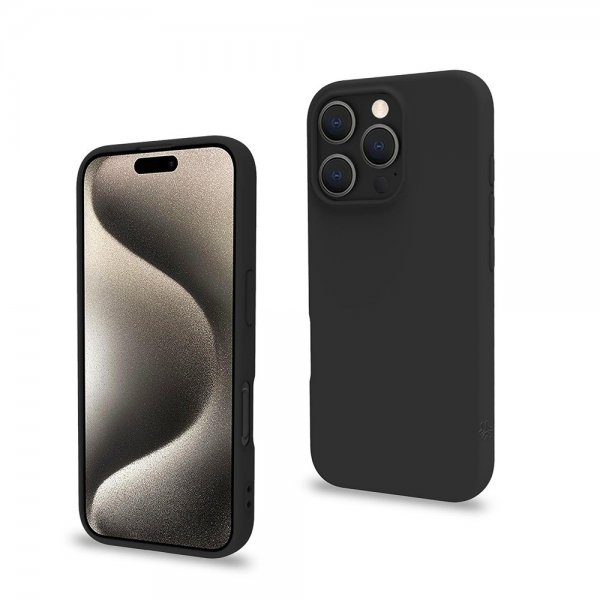 Celly iPhone 16 Pro -suojakuori CROMO, musta