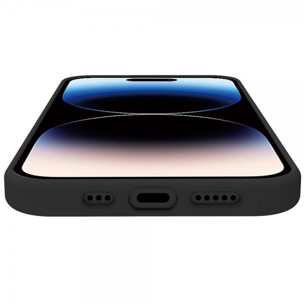 Celly iPhone 16 Pro -suojakuori CROMOMAG Musta