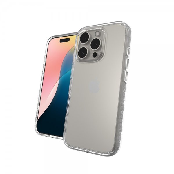 ZAGG iPhone 16 Pro Crystal Palace Läpinäkyvä Kuori