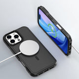 4smarts iPhone 16 Pro Kuori Defend Kotelo Ultimag Musta