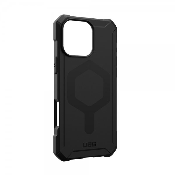 Urban Armor Gear (UAG) iPhone 16 Pro Essential Armor MagSafe -suojakuori, musta