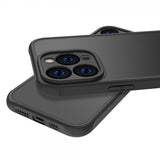 Nordic Covers iPhone 16 Pro Kuori Feather Series Raven Black