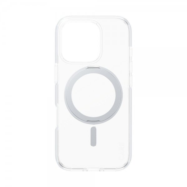 CARE by PanzerGlass iPhone 16 Pro -kuori, tukijalallinen, MagSafe, hopea