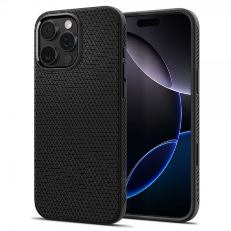 Spigen iPhone 16 Pro Kuori Liquid Air T MagFit Matte Black
