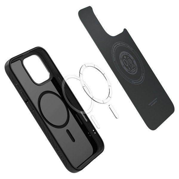 Spigen iPhone 16 Pro Kuori Liquid Air T MagFit Matte Black