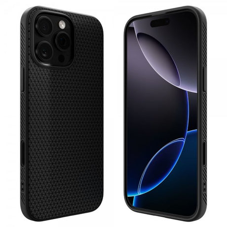 Spigen iPhone 16 Pro Kuori Liquid Air T MagFit Matte Black