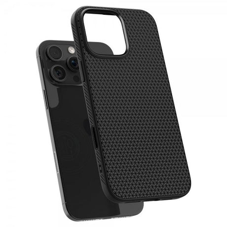 Spigen iPhone 16 Pro Kuori Liquid Air T MagFit Matte Black