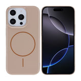 iPhone 16 Pro Kuori TPU MagSafe Kiiltävä Kulta