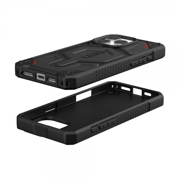 Urban Armor Gear (UAG) iPhone 16 Pro -suojakuori Monarch Pro Kevlar MagSafe, musta