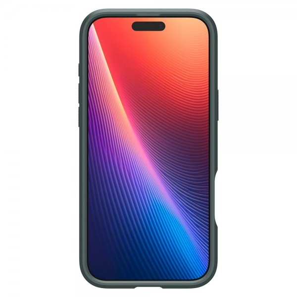 Spigen iPhone 16 Pro Kuori Optik Armor MagFit Abyss Green
