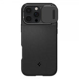Spigen iPhone 16 Pro Kuori Optik Armor MagFit Musta