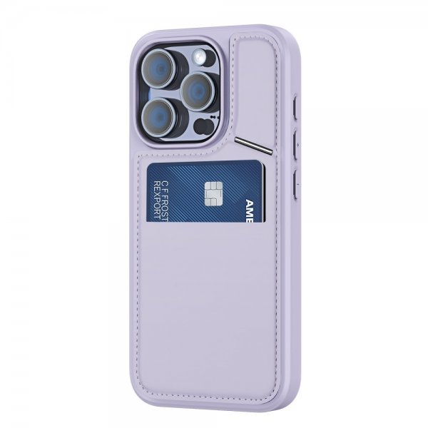 Dux Ducis iPhone 16 Pro -kuori Rafi II Series MagSafe, violetti
