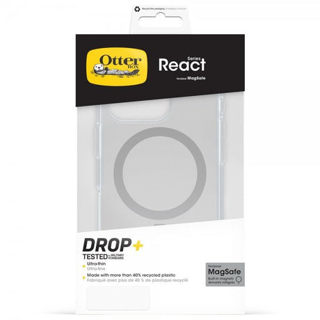Otterbox iPhone 16 Pro React MagSafe Läpinäkyvä Kuori