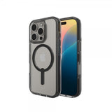 ZAGG iPhone 16 Pro -kuori Santa Cruz Snap Musta
