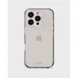 holdit iPhone 16 Pro -läpinäkyvä kuori, valkoinen