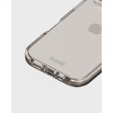 holdit iPhone 16 Pro -läpinäkyvä kuori, valkoinen