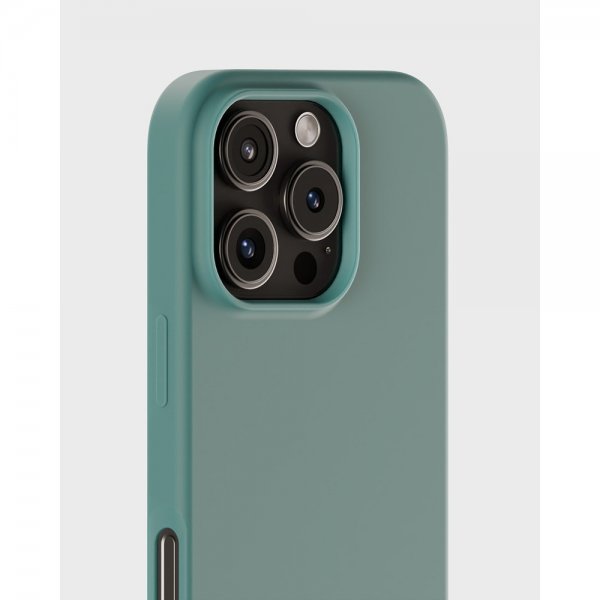 holdit iPhone 16 Pro -silikonikuori, Moss Green