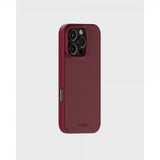 holdit iPhone 16 Pro Kuori Silikoni Red Velvet