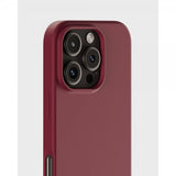 holdit iPhone 16 Pro Kuori Silikoni Red Velvet