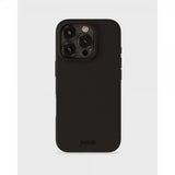 holdit iPhone 16 Pro Kuori Silikoni Musta