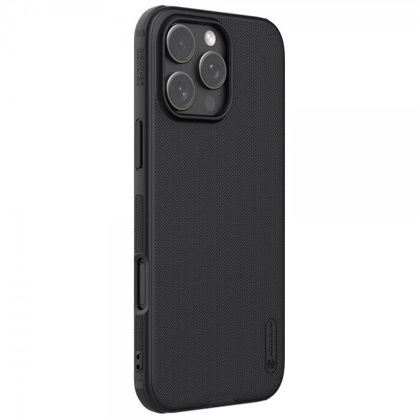 Nillkin iPhone 16 Pro Kuori Super Frosted Shield Pro MagSafe Musta