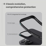 Nillkin iPhone 16 Pro Kuori Super Frosted Shield Pro MagSafe Musta