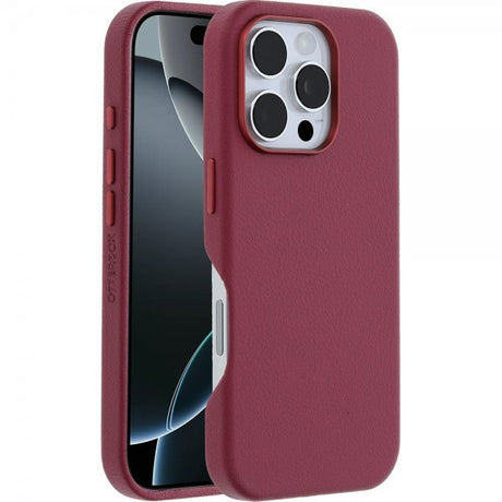 Otterbox iPhone 16 Pro Suojakuori Symmetry Cactus Leather MagSafe Foxberry