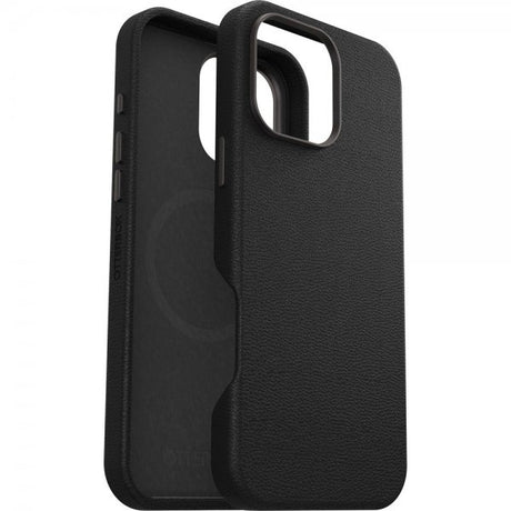 Otterbox iPhone 16 Pro Kuori Symmetry Cactus Leather MagSafe Noir Ash