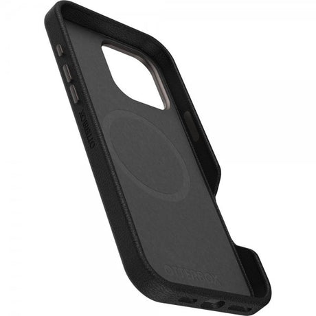 Otterbox iPhone 16 Pro Kuori Symmetry Cactus Leather MagSafe Noir Ash
