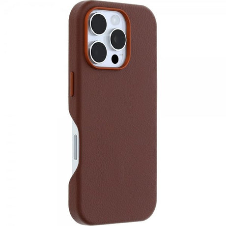 Otterbox iPhone 16 Pro Symmetry Cactus Leather MagSafe -suojakuori, Rich Adobe