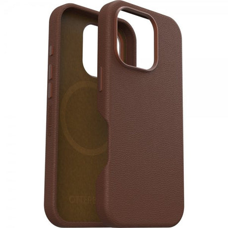 Otterbox iPhone 16 Pro Symmetry Cactus Leather MagSafe -suojakuori, Rich Adobe