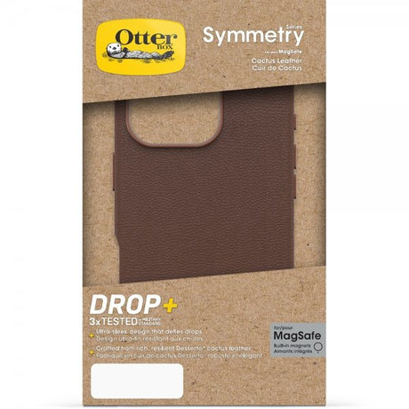 Otterbox iPhone 16 Pro Symmetry Cactus Leather MagSafe -suojakuori, Rich Adobe