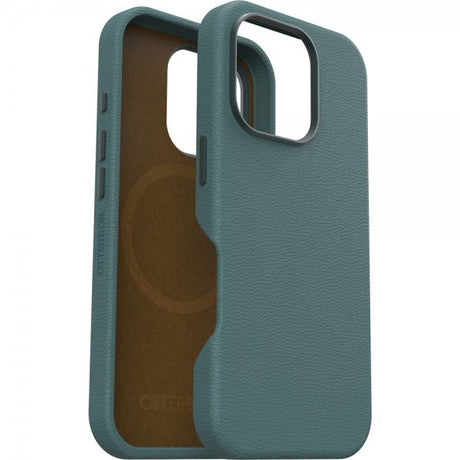 Otterbox iPhone 16 Pro -suojakuori Symmetry Cactus Leather MagSafe Sagebrush