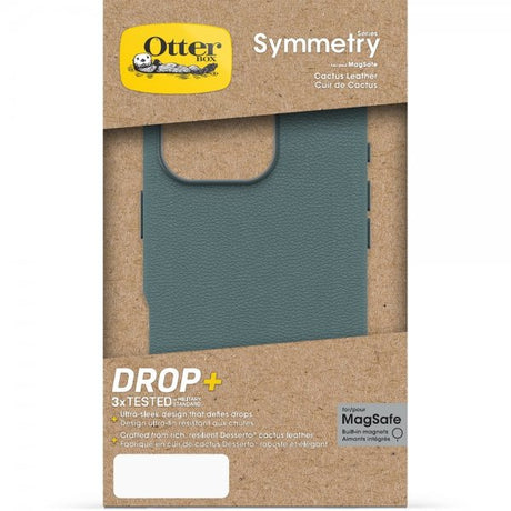Otterbox iPhone 16 Pro -suojakuori Symmetry Cactus Leather MagSafe Sagebrush