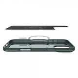 Spigen iPhone 16 Pro Kuori Thin Fit MagFit Abyss Green