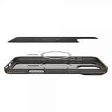 Spigen iPhone 16 Pro -kuori Thin Fit MagFit Gunmetal
