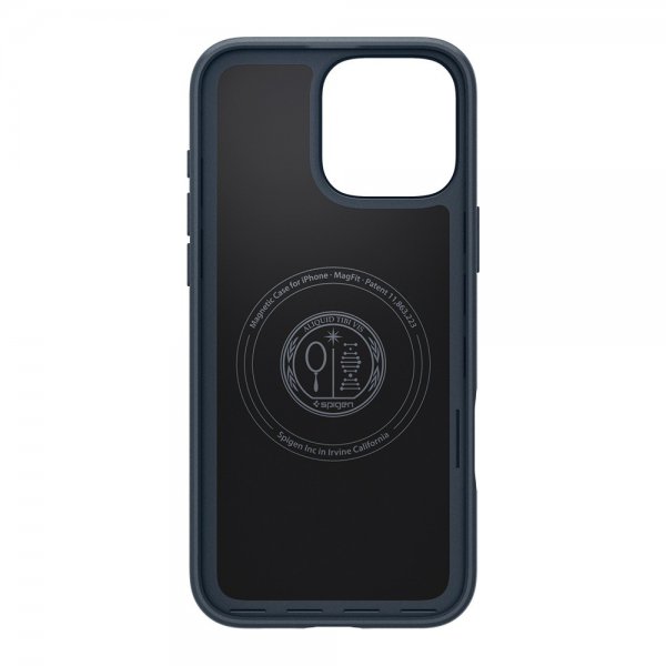 Spigen iPhone 16 Pro Kuori Thin Fit MagFit Metal Slate