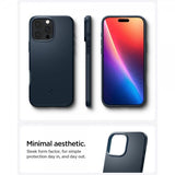 Spigen iPhone 16 Pro Kuori Thin Fit MagFit Metal Slate