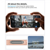 Spigen iPhone 16 Pro -kuori Thin Fit MagFit Rose Titanium