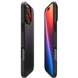 Spigen iPhone 16 Pro Kuori Thin Fit MagFit Musta