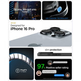 Spigen iPhone 16 Pro Kuori Thin Fit MagFit Musta