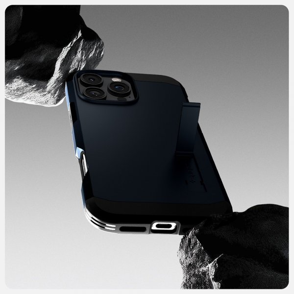 Spigen iPhone 16 Pro Kuori Tough Armor MagFit Metal Slate