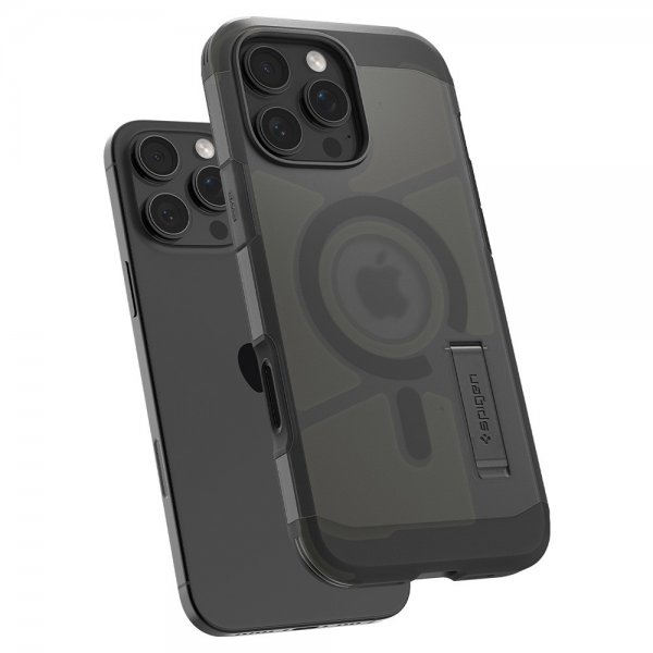 Spigen iPhone 16 Pro -kuori Tough Armor T MagFit Frost Black